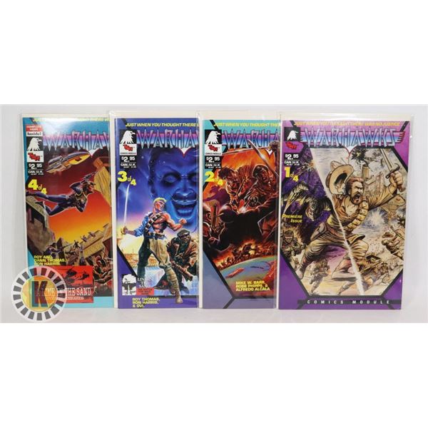 TSR COMICS WARHAWKS ISSUES #1-4
