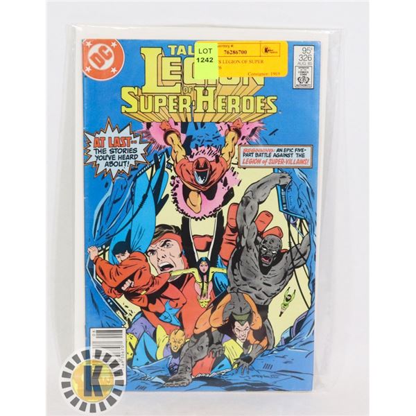 DC COMICS LEGION OF SUPER HEROS #326