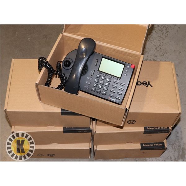 LOT OF 7 ENTERPRISE OFFICE PHONES