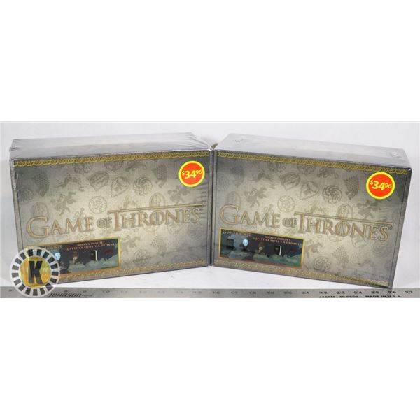 TWO NEW GAME OF THRONES COLLECTIONS