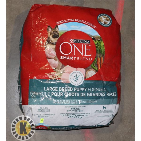 14KG BAG OF PURINA ONE DOG FOOD