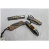 Image 1 : LOT OF 4 NEW FOLDING POCKET KNIVES