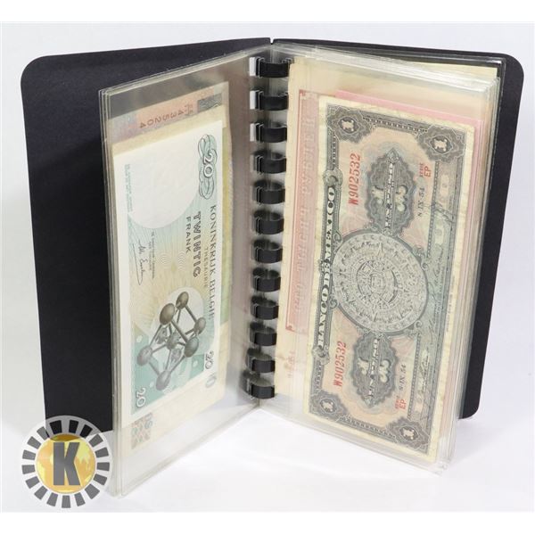 1 10 BANKNOTE FOLDER INTERNATIONAL BANKNOTES