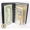 Image 1 : 1 10 BANKNOTE FOLDER 9 INTERNATIONAL BANKNOTES 1 F