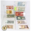 Image 1 : 11 INTERNATIONAL BANKNOTES