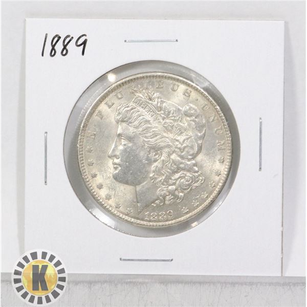 1889 SILVER USA MORGAN $1 DOLLAR COIN