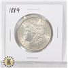 Image 1 : 1889 SILVER USA MORGAN $1 DOLLAR COIN