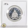 Image 1 : 1976 SILVER CANADA $1 DOLLAR COIN, SPECIMEN