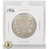 Image 1 : 1916 SILVER CANADA 50 CENTS COIN