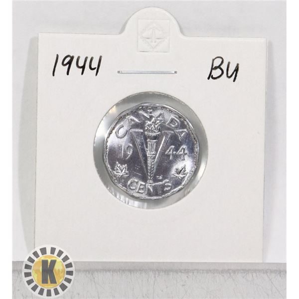 1944 WWII CANADA VICTORY 5 CENTS COIN