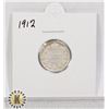 Image 1 : 1912 SILVER CANADA 10 CENTS COIN