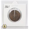Image 1 : 1861 NEW BRUNSWICK ONE CENT COIN