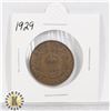 Image 1 : 1929 NEW BRUNSWICK ONE CENT COIN