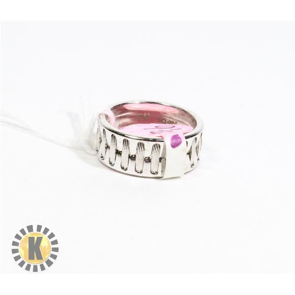 STAINLESS STEEL RING- NEW (60)