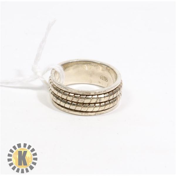 SPINNER RING -925 SILVER - NEW ( 93 )