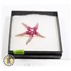 Image 1 : STARFISH RHINESTONE BROOCH