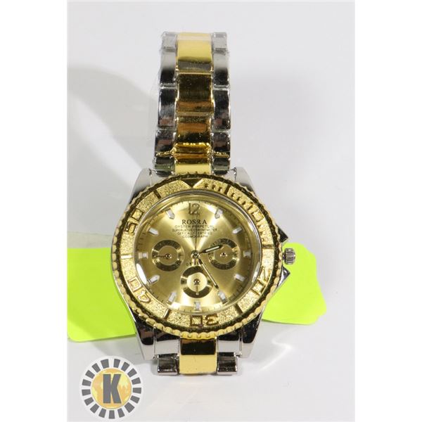 MENS ROSRA ROUND HEAD WATCH