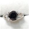 Image 1 : 10K WHITE GOLD BLACK DIAMOND(2.25CT) DIAMOND