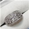 Image 2 : 10K WHITE GOLD DIAMOND(0.76CT,SI2-I1,G-H) RING
