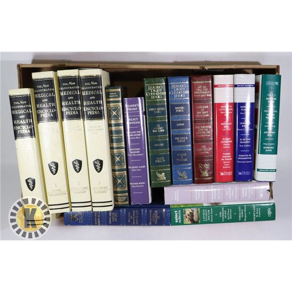 MEDICAL AND HEALTH ENCYCLOPEDIAS AND ASSORTED BOOKS