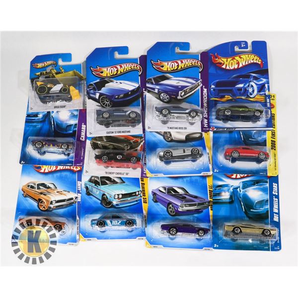 HOT WHEELS ASSORTED BAG OF 12