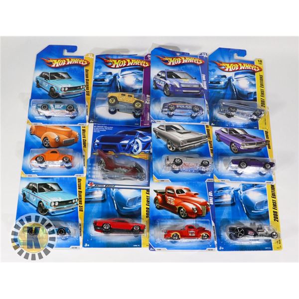HOT WHEELS ASSORTED BAG OF 12