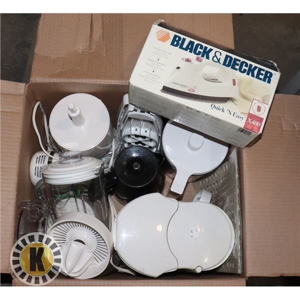 MIXED LOT-SMALL HOME APPLIANCES