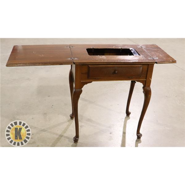 VINTAGE SEWING MACHINE CABINET