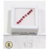 Image 1 : x8 GENUINE RUBY GEMSTONES