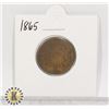Image 1 : 1865 OLD USA TWO CENT COIN