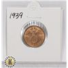 Image 1 : 1939 WWII NAZI GERMANY 2 REICHSPFENNIG COIN