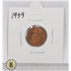 Image 1 : 1939 WWII NAZI GERMANY 1 REICHSPFENNIG COIN