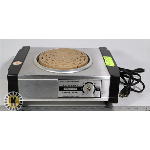 ELECTRIC SINGLE COOKING BURNER