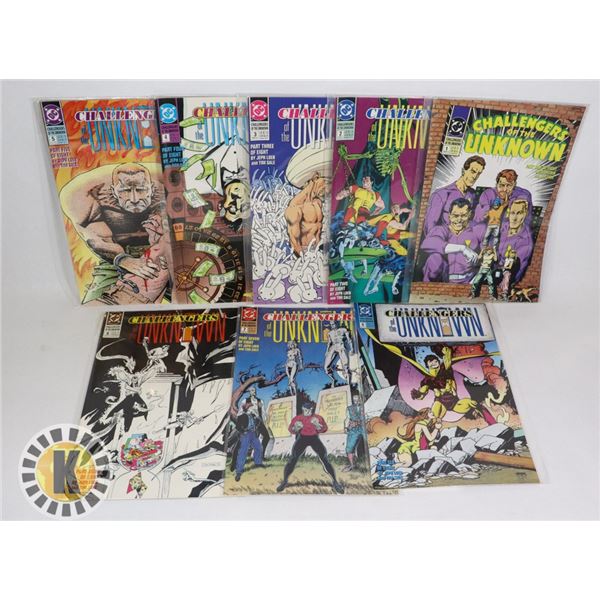 DC COMICS CHALLENGERS OF THE UNKNOWN #1-8