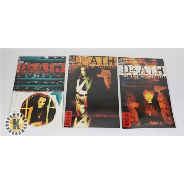 DC DEATH THE TIME OF YOUR LIFE FULL SET #1-3