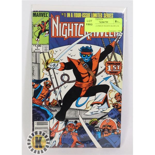 MARVEL COMICS NIGHTCRAWLER #1
