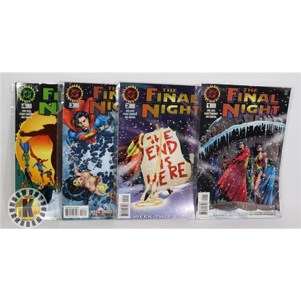 DC COMICS THE FINAL NIGHT #1-4
