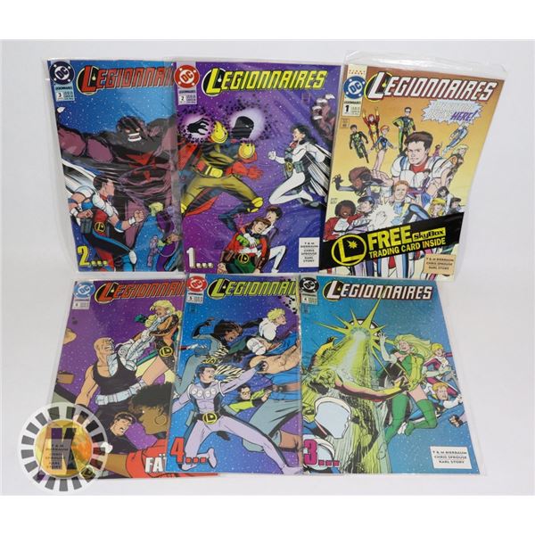 DC COMICS LEGIONNAIRES #1-6