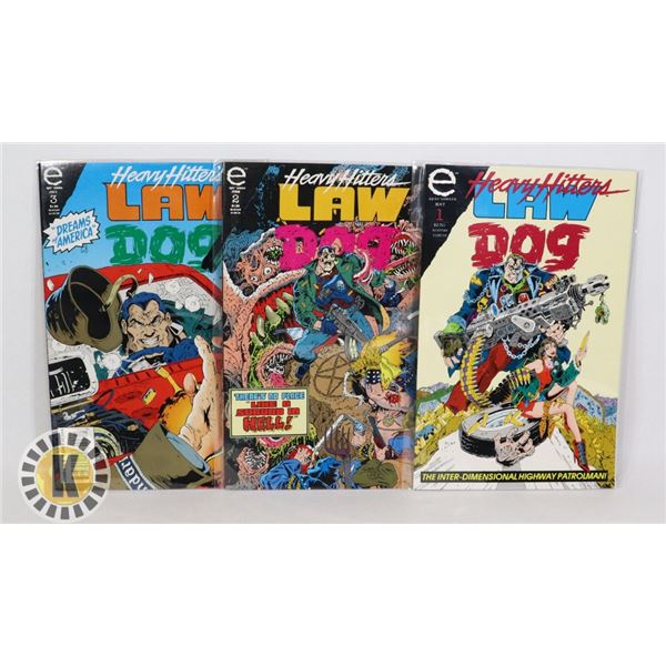 EPIC COMICS LAW DOG #1-3
