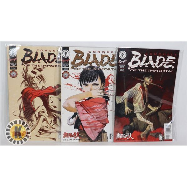 DARK HORSE COMICS BLADE FULL SET #1-3