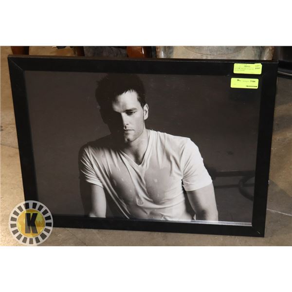 PICTURE FRAME 26"X20" INCHES BLACK FRAME