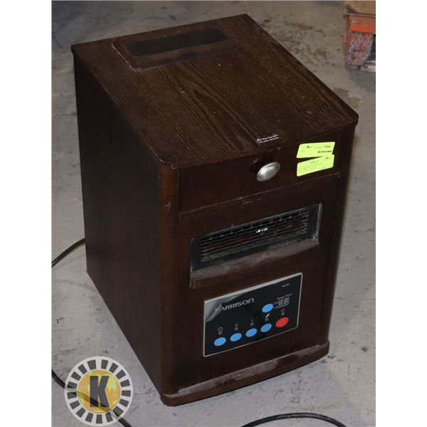 ELECTRIC HEATER BROWN 13"X16"X21" LXWXH