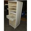 Image 2 : Plastic Storage Cart On Wheels