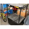 Image 1 : Black Metal Cart On Wheels