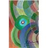 Image 1 : SONIA DELAUNAY PAINTING. (1885-1979).