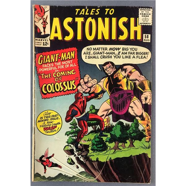 Marvel Comics Tales to Astonish No. 58 Comic Book