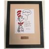 Image 1 : Dr. Seuss signed "The Cat in the Hat Drawing"