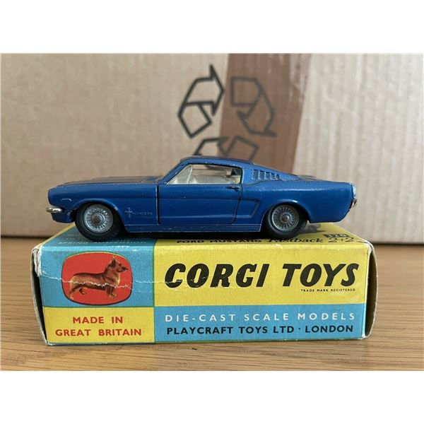 Vintage Corgi Toys No 320 Ford Mustang Fastback Ref: Beeb