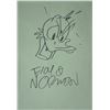 Image 1 : Disney Animator Floyd Norman signed sketch.