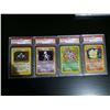 Image 8 : Complete PSA9 Mint Base Set Pokémon Holos - All 16 Including Charizard Unlimited.  Ref: Noog